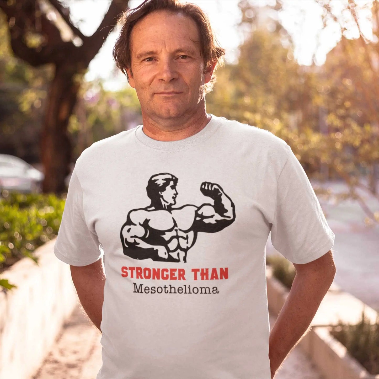 FLASH SALE: Stronger Than Mesothelioma T-Shirt teelaunch