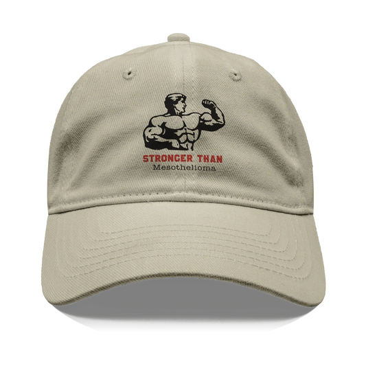 "Stronger Than Mesothelioma" Baseball Cap teelaunch