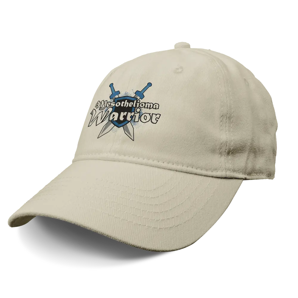 "Mesothelioma Warrior" Baseball Cap teelaunch