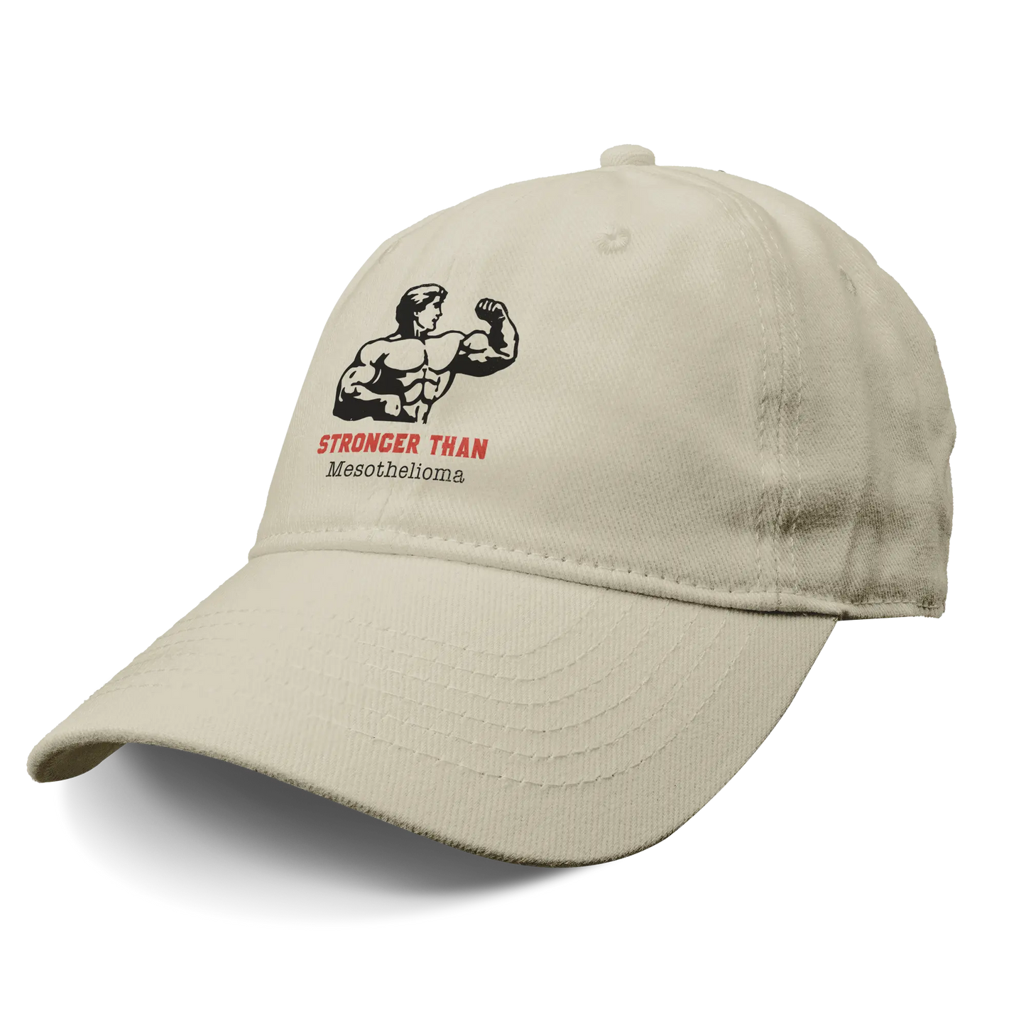 "Stronger Than Mesothelioma" Baseball Cap teelaunch