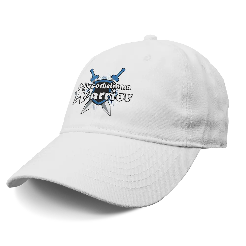 "Mesothelioma Warrior" Baseball Cap teelaunch