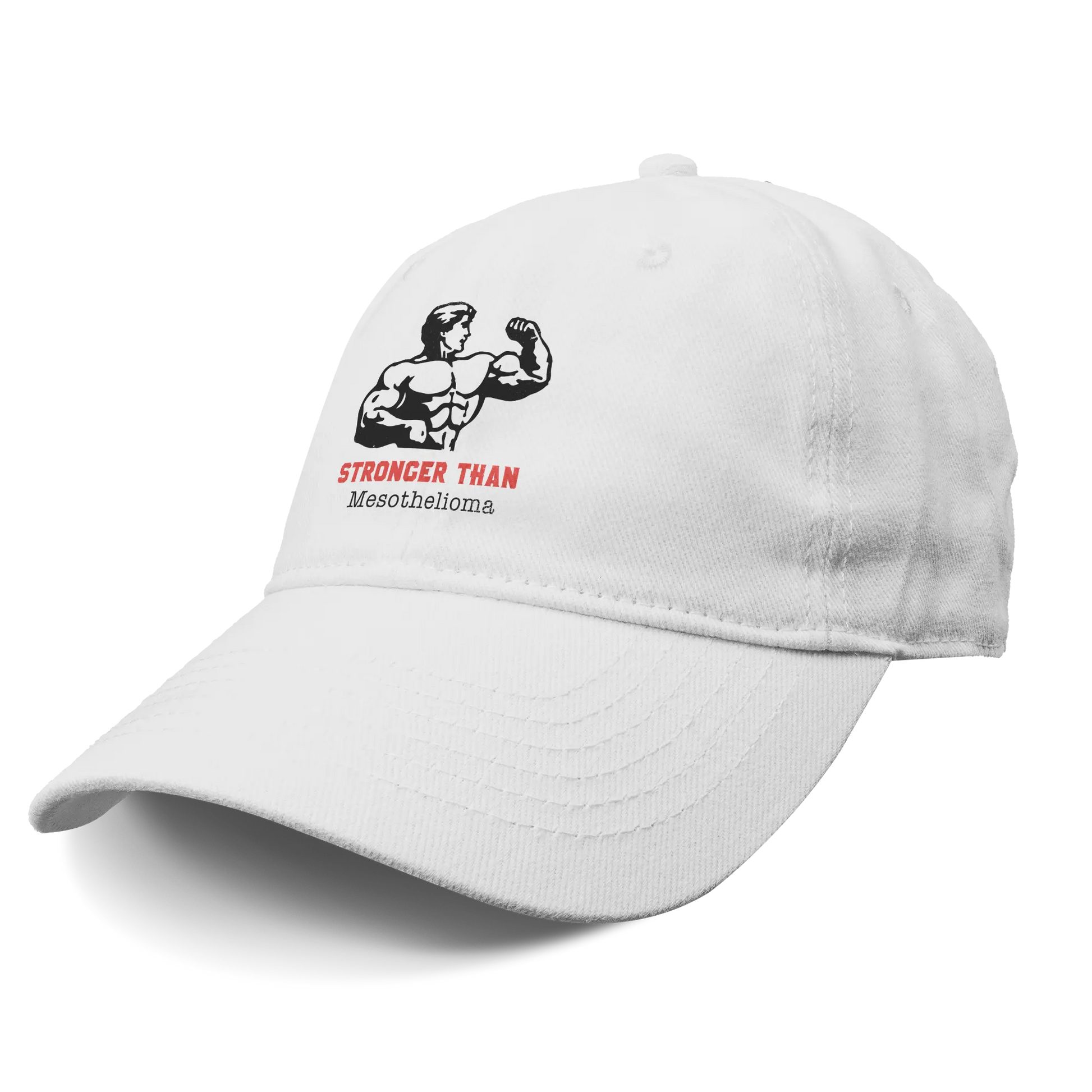 "Stronger Than Mesothelioma" Baseball Cap teelaunch