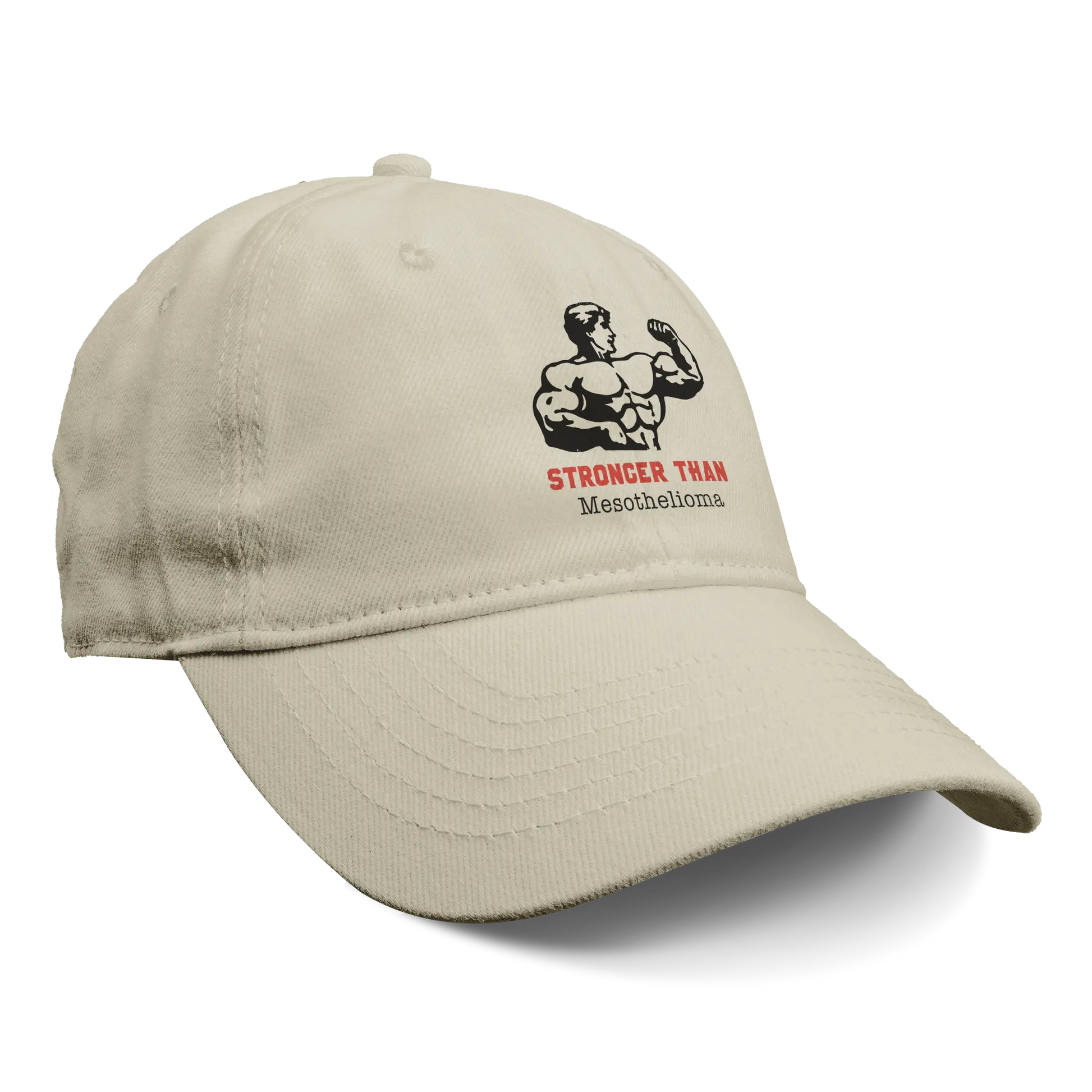 "Stronger Than Mesothelioma" Baseball Cap teelaunch