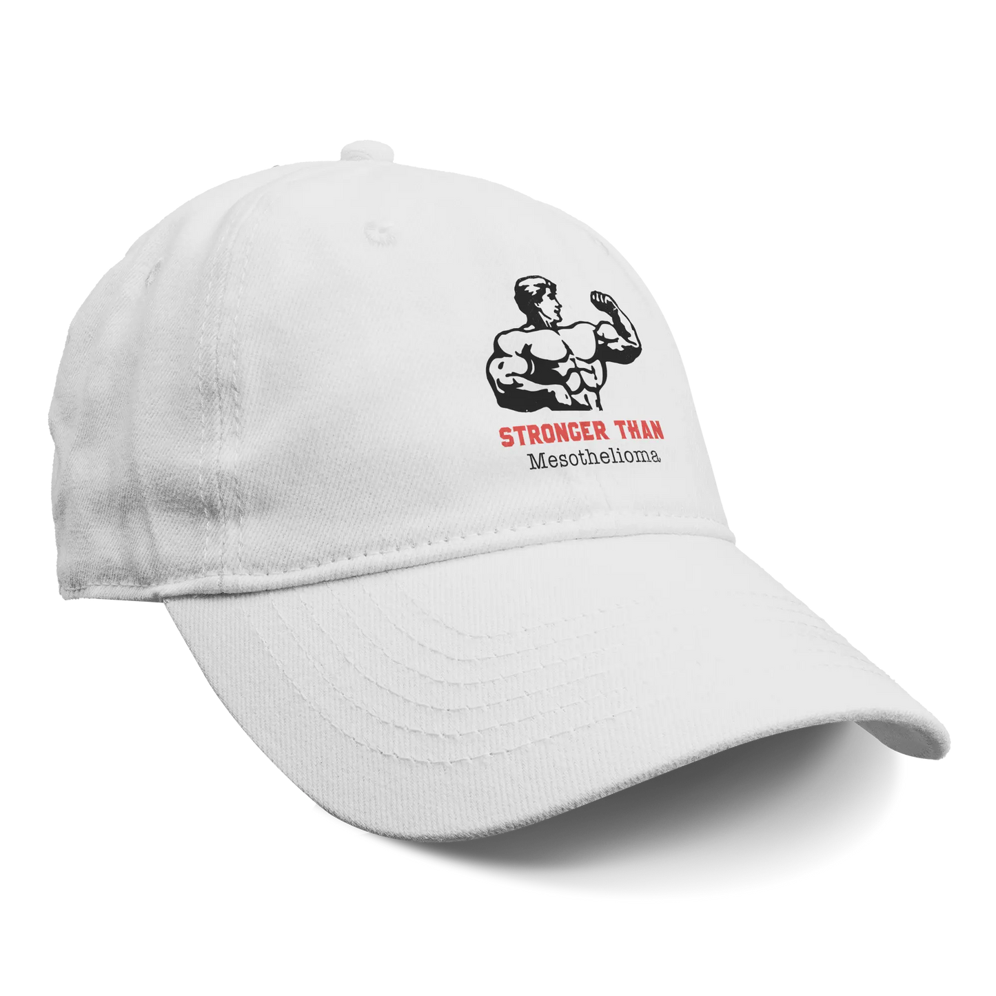 "Stronger Than Mesothelioma" Baseball Cap teelaunch