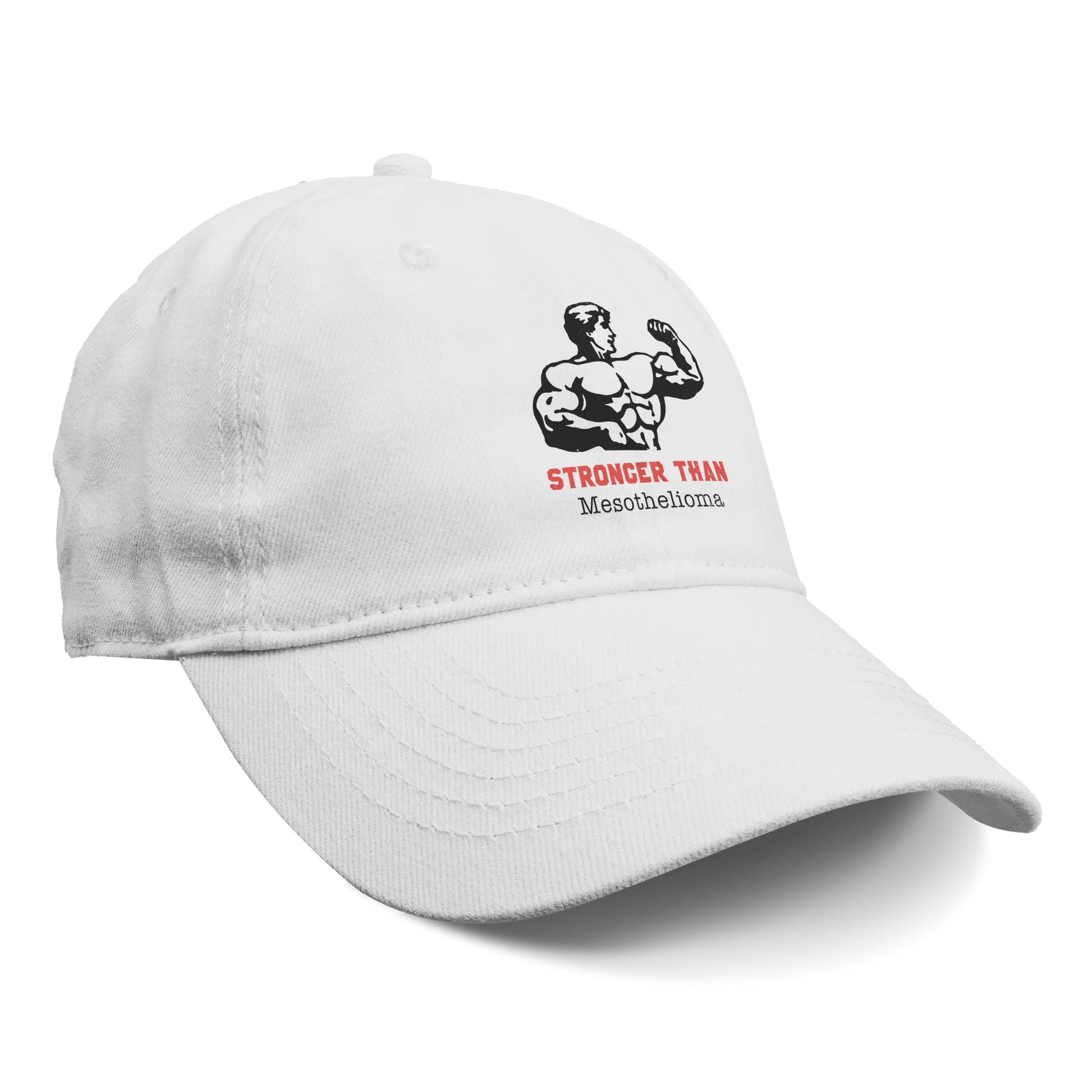 "Stronger Than Mesothelioma" Baseball Cap teelaunch