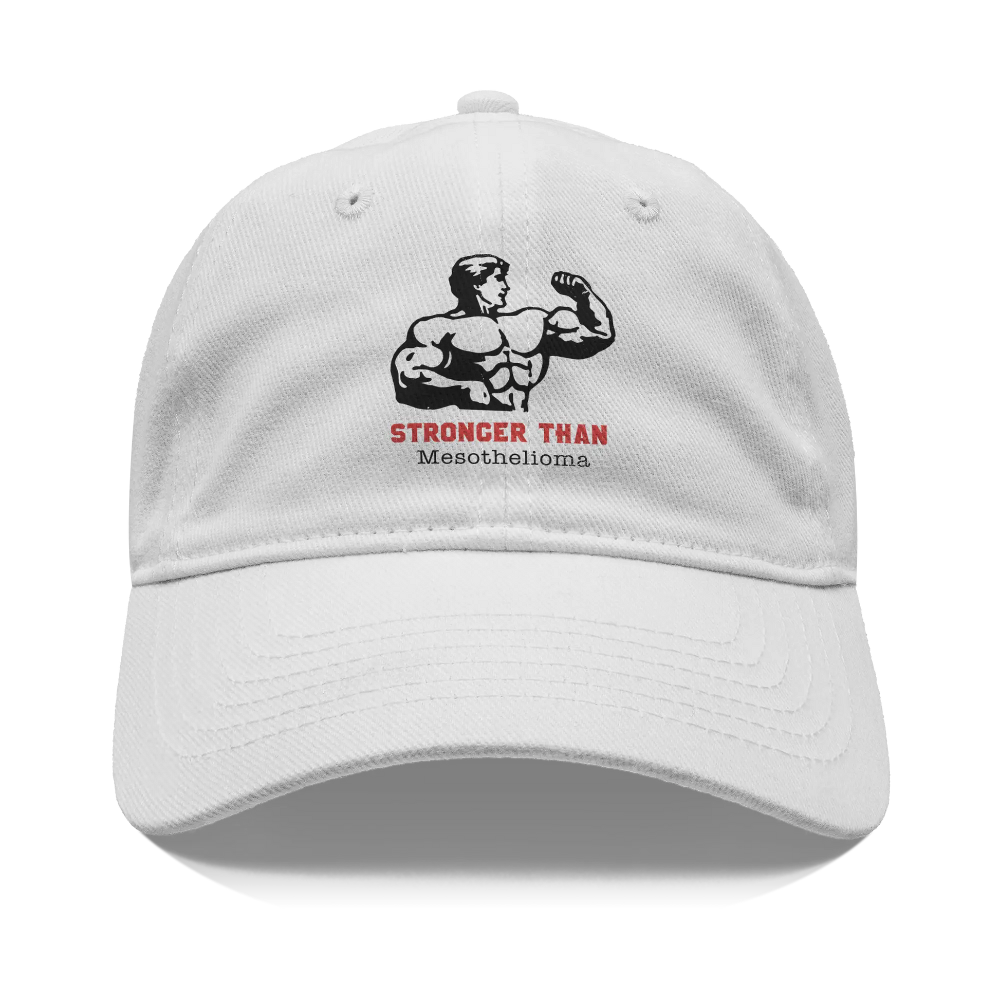 "Stronger Than Mesothelioma" Baseball Cap teelaunch